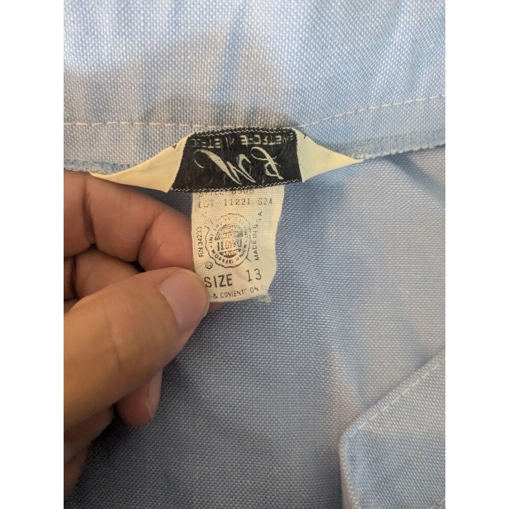 Mj Concepts Vintage Chambray Button Up Midi Skirt… - image 8